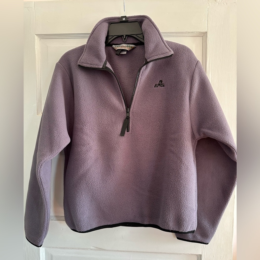 EMS Eastern Mountain Sports Pullover, purple, size S but fits M